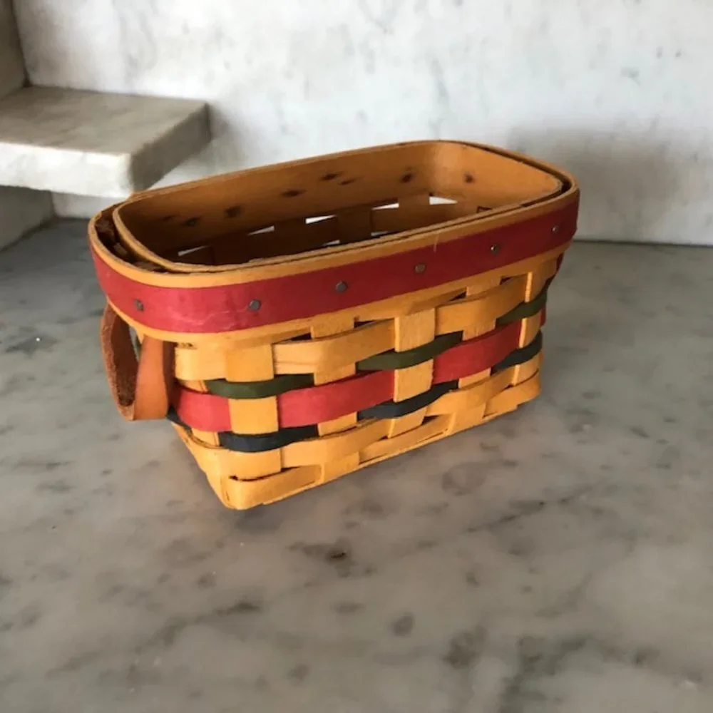 LONGABERGER 2000 Sales Award Basket Set RARE